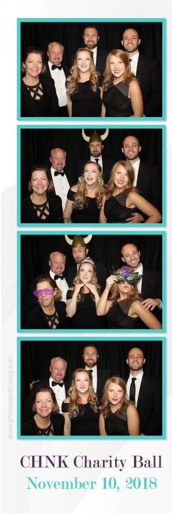 Enclosed strip - charity ball teal